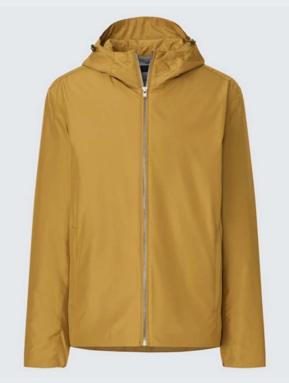 Uniqlo Mustard Yellow Smooth Jersey Lined Parka Size M